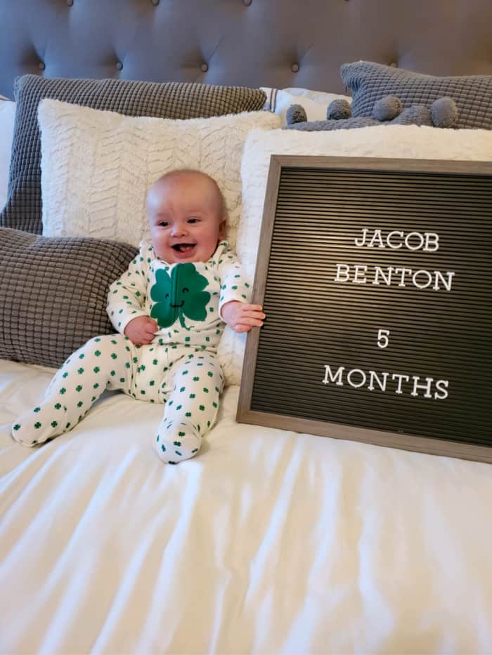 Jacob at 5 months