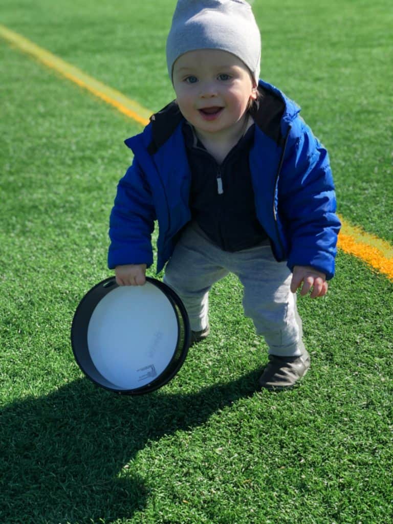 Jacob with his drum